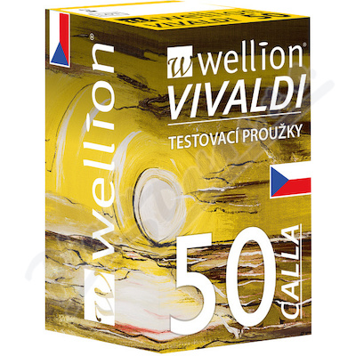 Wellion Vivaldi Calla Testovací proužky 50 ks