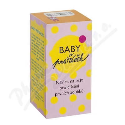 Baby Prsťáček průhledný zubní kartáček—INF05