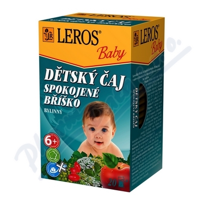 Leros Baby Dětský čaj Spokojené bříško—20x 2 g