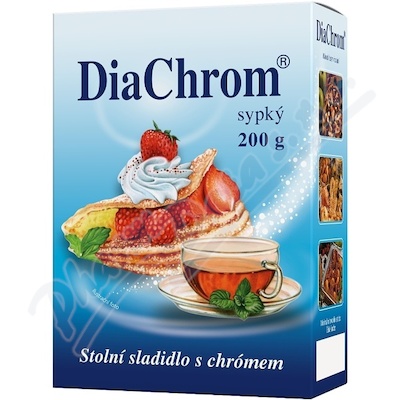 DiaChrom sypký nízkokalorické sladidlo—200 g