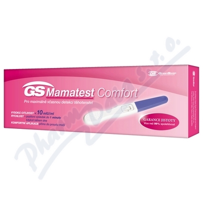 GS Mamatest Comfort 10 Těhotenský test—1 ks