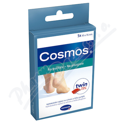 Cosmos náplasti Na puchýře pat.TwinTec—45x 76mm 5ks