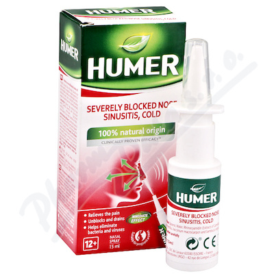 Humer Sinusitis velmi ucpaný nos sprej—15 ml