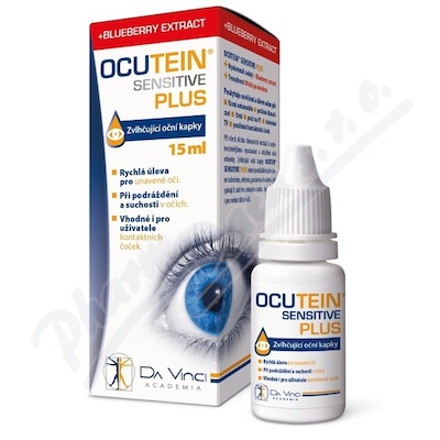 Ocutein Sensitive Plus DaVinciAcademia oční kapky 15ml