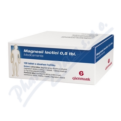 Magnesii Lactici 0,5 tbl. Medicamenta—100 tablet