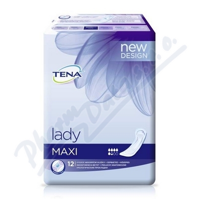 Vložky Absorpční Tena Lady Maxi 812ml—inkontinenční vložky 12 kusů