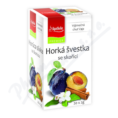 Apotheke Horká švestka se skořicí čaj—20x 2 g