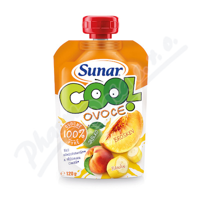 Sunar Cool ovoce broskev jablko banán—120 g