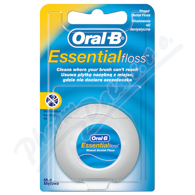 Oral-B EssentialFloss Mátová příchuť—dentální nit voskovaná 1ks