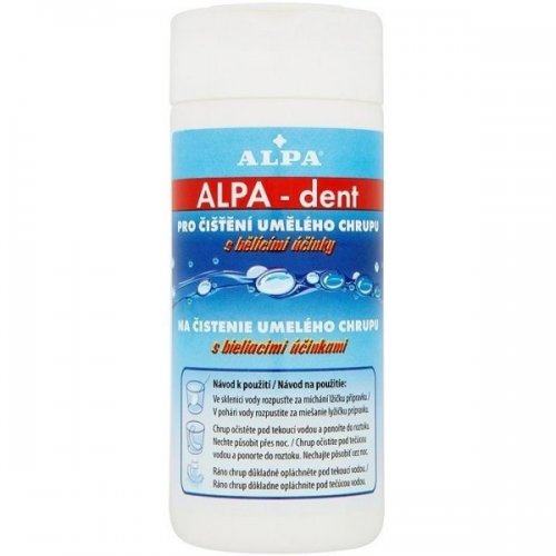 Alpa dent pro čištění umělého chrupu—prášek 150 g