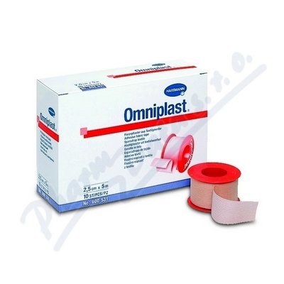 Náplast Omniplast textilní 1.25cmx5m—1 ks