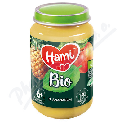 Hami ovocný příkrm s ananasem BIO 6+—190 g