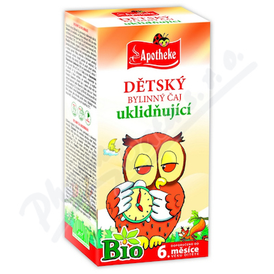 Apotheke Dětský čaj BIO uklidňující—20x1.5 g