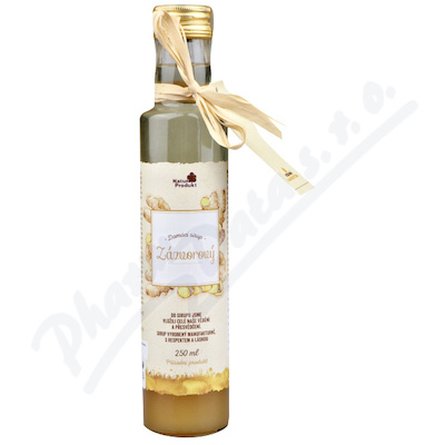 Naturprodukt Domácí sirup Zázvorový—250 ml