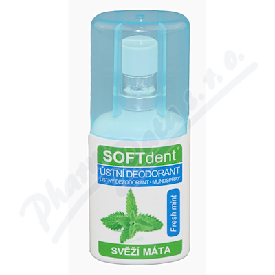 Ústní deodorant SOFTdent Fresh mint—sprej 20 ml