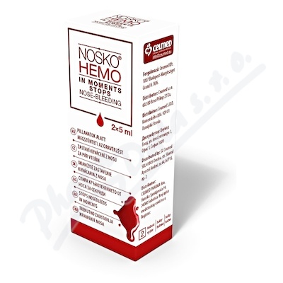 Nosko Hemo gel stop krvácení z nosu—2 x 5 ml