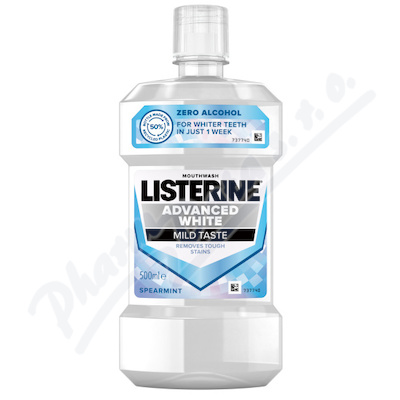Listerine Advance White Mild Taste—500 ml