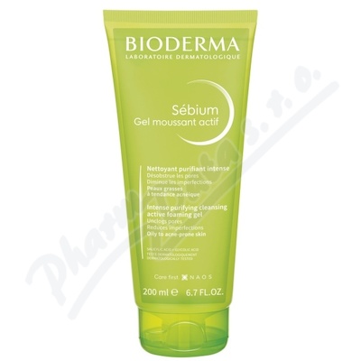 Bioderma Sébium Gel moussant Actif—200 ml