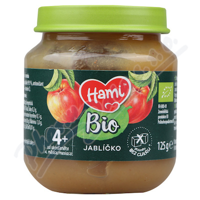 Hami ovocný příkrm jablíčko BIO 4+—125 g