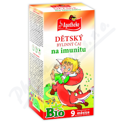 Apotheke Dětský čaj BIO na imunitu—20x1.5 g