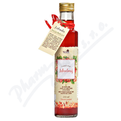 Naturprodukt Domácí sirup Jahodový—250 ml