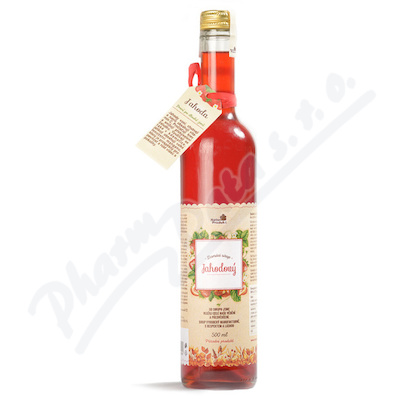 Naturprodukt Domácí sirup Jahodový—500 ml