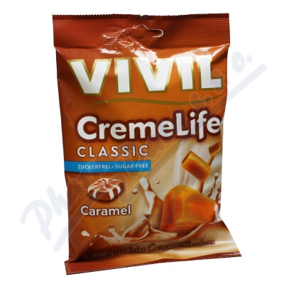 Vivil Creme life Karamel bez cukru—bonbony 110 g