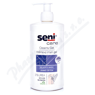 Seni Care Krémový mycí gel 3% urea—500 ml