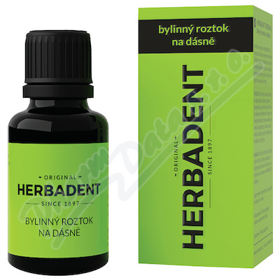 Herbadent bylinný roztok na dásně—25 ml