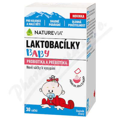 Swiss NatureVia Laktobacílky baby—30 sáčků