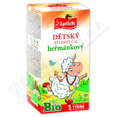 Apotheke Dětský čaj BIO heřmánkov—20 x 1 g