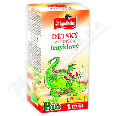 Apotheke Dětský čaj BIO fenyklový—20x 1.5 g