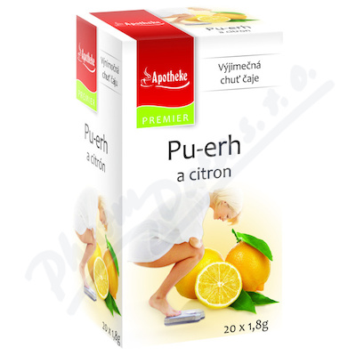 Apotheke Pu-erh a citron čaj n.s.—20x1.8 g