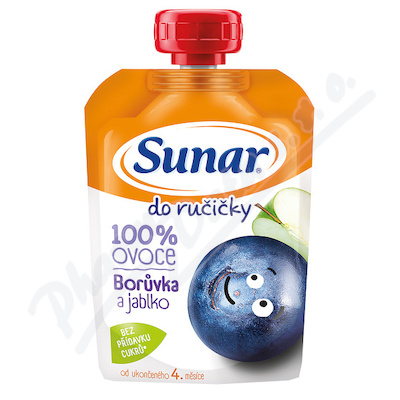 Sunar Do ručičky borůvka a jablko—100 g