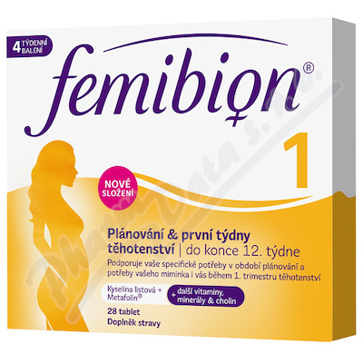 Femibion 1 Plánování a 1.trimestr—28 tablet