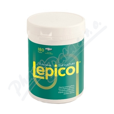 Lepicol kapsle pro zdravá střeva—180 kapslí