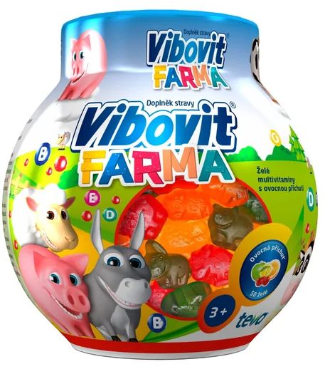 Vibovit FARMA želé multivitamíny—50 ks