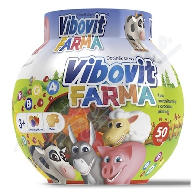 Vibovit FARMA želé multivitamíny—50 ks