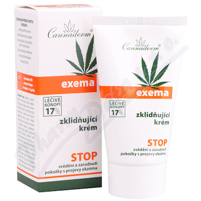 Cannaderm Exema zklidňující krém 50 g