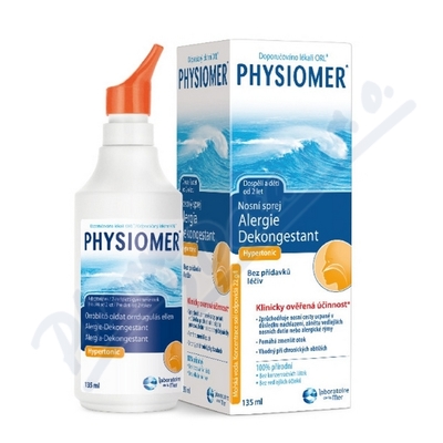 Physiomer Alergie a nosní dutiny—nosní sprej 135 ml