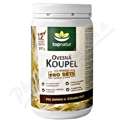 Topnatur Ovesná koupel pro děti —dóza 350g