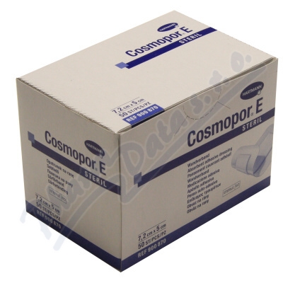 Rychloobvaz Cosmopor E Sterilní—7,2x5cm/50 ks