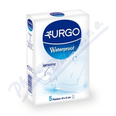 Urgo Waterproof Aquafilm 10x6cm voděodolná náplast 5 ks