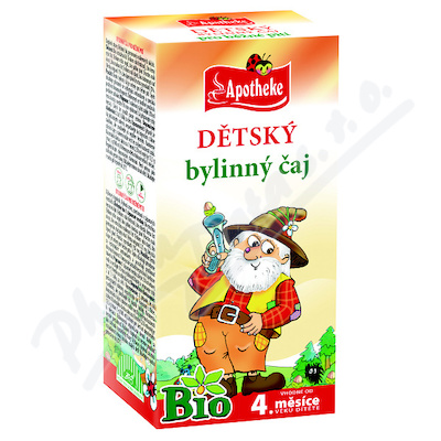 Apotheke Dětský čaj BIO bylinný—nálevové sáčky 20x1,5 g