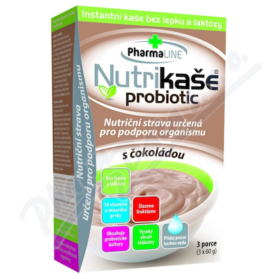 Nutrikaše Probiotic s čokoládou 180 g