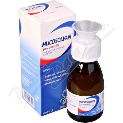 Mucosolvan Pro dospělé 30mg/5ml—sirup 100 ml