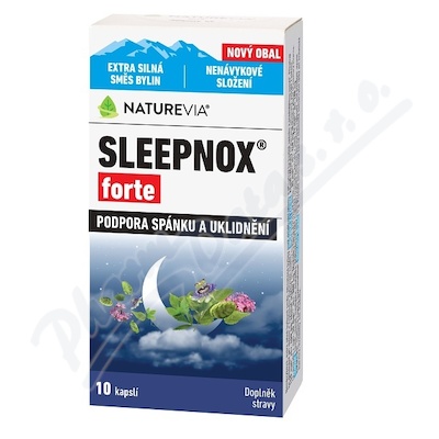 Swiss NatureVia Sleepnox Forte—10 kapslí