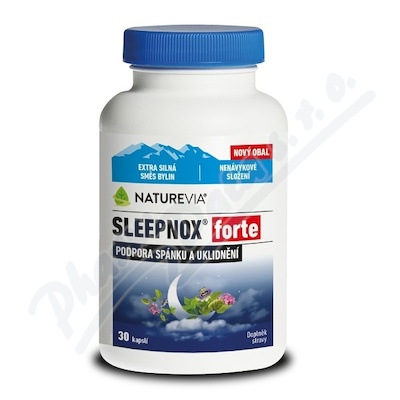 Swiss NatureVia Sleepnox Forte—30 kapslí