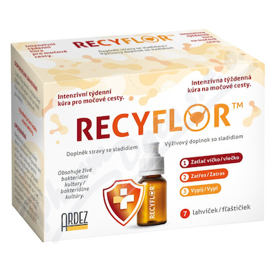 Recyflor kúra pro močové cesty—7x8ml