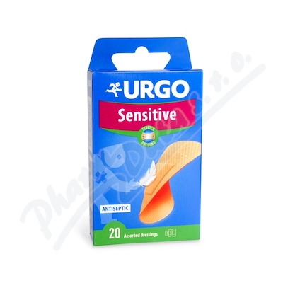 Urgo Sensitive Citlivá pokožka—náplast 20 ks